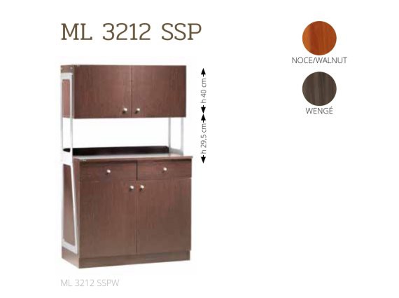 Mobile di servizio alto due ante ML3212SSP.
